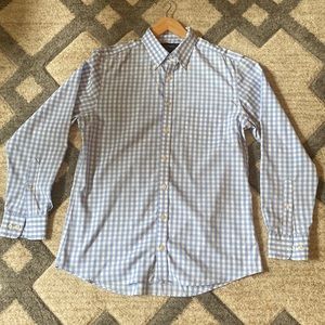 Charles Tyrwhitt Blue and white button down